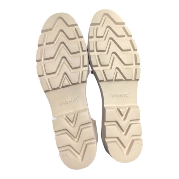 Vionic Tan Loafers Slip-On Shoes - Picture 7 of 7